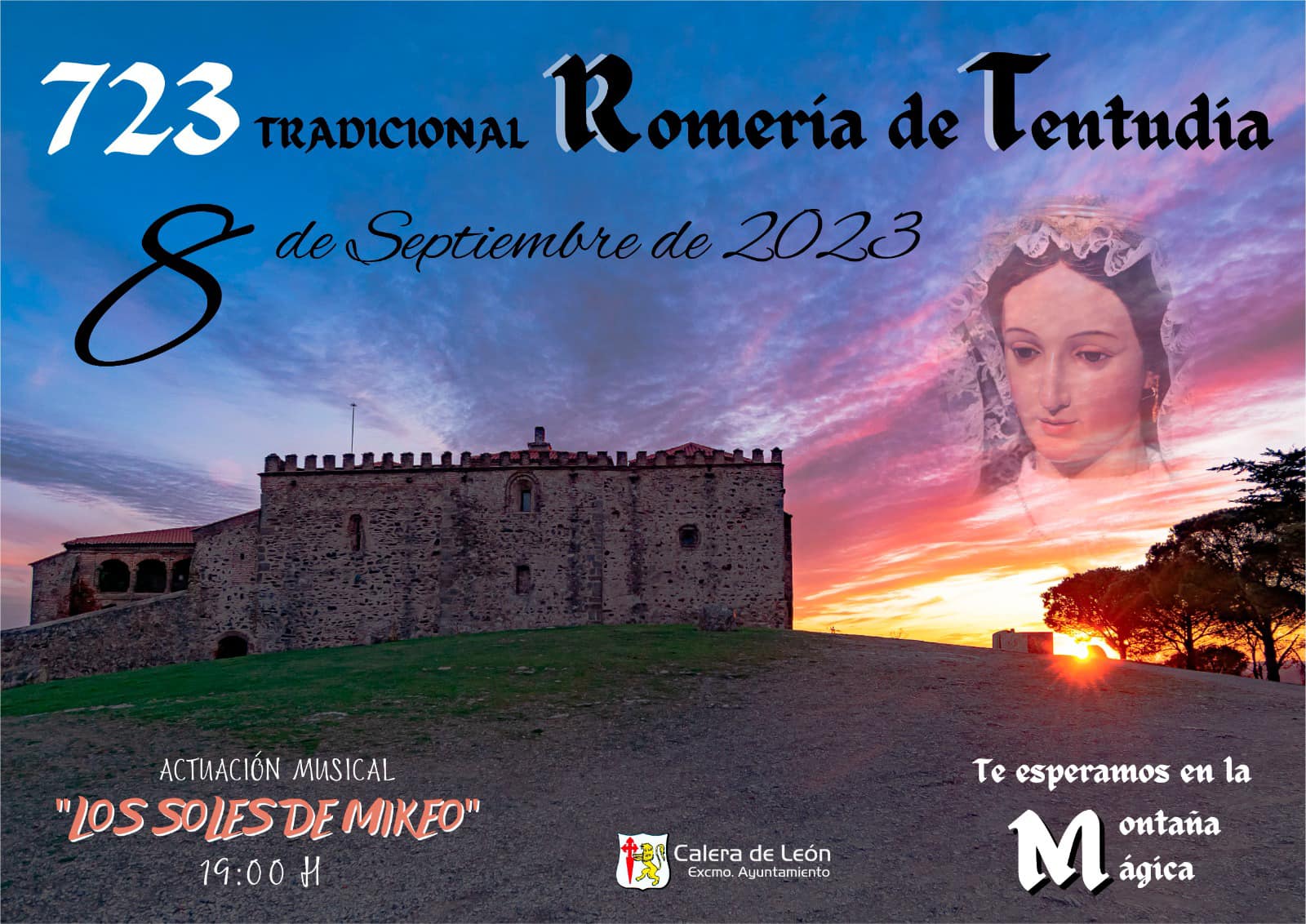 Romería de la Santísima Virgen de la Tentudía 2023 Calera de León